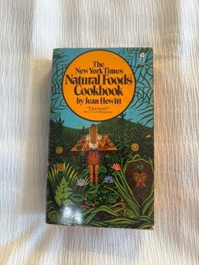 Vtg the New York Times Natural Foods Cookbook Jean Hewitt 1971 First Edition